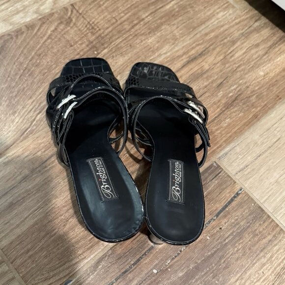 Brighton "Tina" Strappy Leather Heel Sandal - Picture 4 of 5